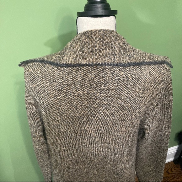 Suzy Shier Tan Sweater Duster Cardigan - Picture 8 of 10
